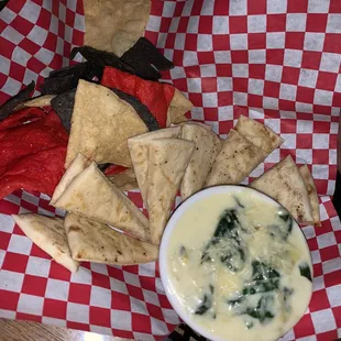 Spinach and Fighting Artichoke Dip