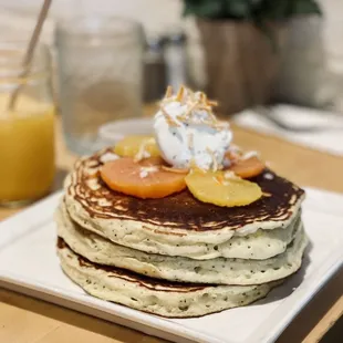 Lemon poppyseed flapjacks