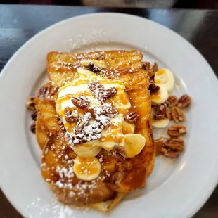 Banana Cream French Toast