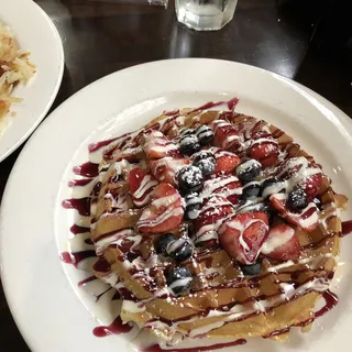 Berry Waffle