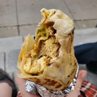 Breakfast burrito...just ok