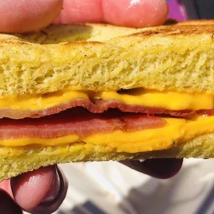 Bacon Grilled Cheese Sandwich