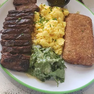 NEW STEAK AND EGGS