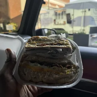 Bacon Egg and Cheese Sandwiches