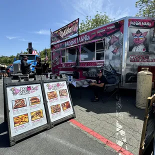 Bacon MANia Truck at the 2024 Toyota/Save Mart 350