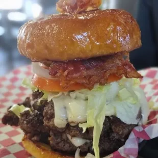 Double bacon cheeseburger