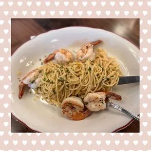 Shrimp scampi