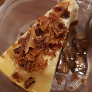 Bacon cheese cake