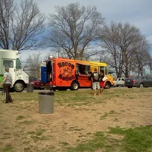 Food truck at the park
