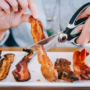 Signature bacon flight