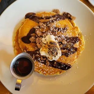 S&apos;mores Pancakes