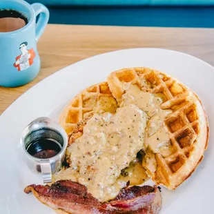 Chicken &amp; Waffles