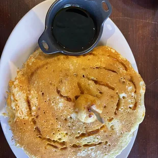 Stack of Pumpkin Pancakes