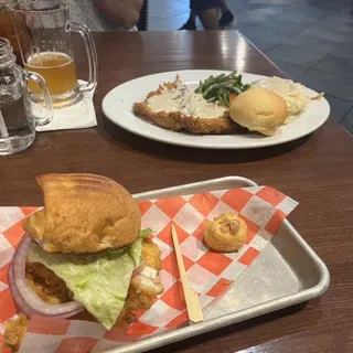 Chicken Fried Chicken Dinner