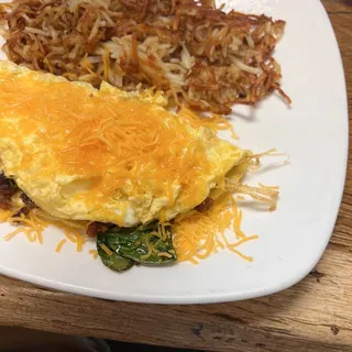 Three Egg Pan Omelette