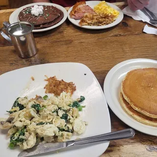 Three Egg White Scramble