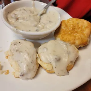 Biscuits and Sausage Gravy