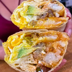 Breakfast Burritos. To Go, Delivery or eat in-restaurant. Breakfast and brunch.