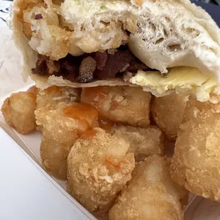food, dough desserts, donuts