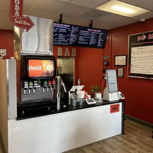 Interior/Inside: Ordering Area