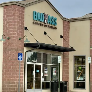 Exterior of the building