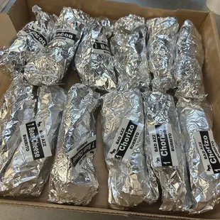 12 Pack Breakfast Tacos