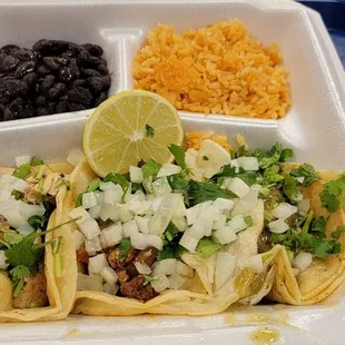 Three taco special.