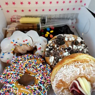 Half dozen donuts