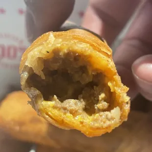 Cheesey...(Cheeseburger Lumpia)