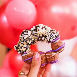 Feat. Macadamia Nut Ube Mochi Donut! Another ube flavored donut! A must for macadamia lovers!!!