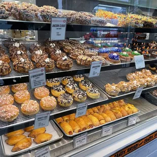 More donut options and savory filled (empanadas, hot dog bun, etc)