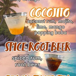 2024 National Rum Day cocktail event menu