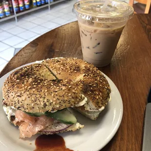 Salmon Bagels