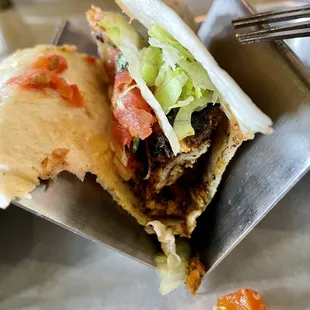Chicken taco