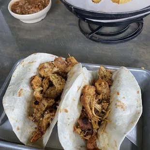 Chicken tacos