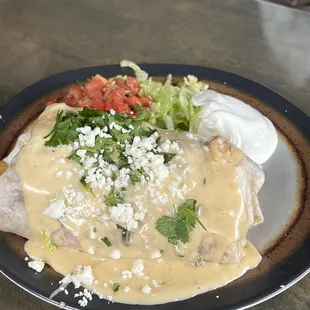 Skirt Steak Burrito