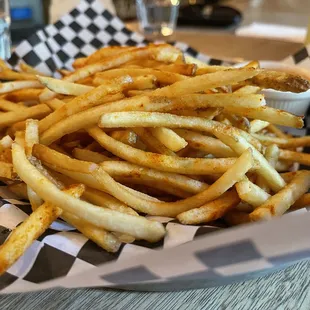 Fries - thin, hot, crispy - exceptional!