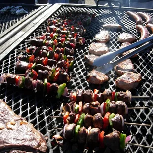 Beef kabobs