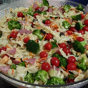 Pasta salad.