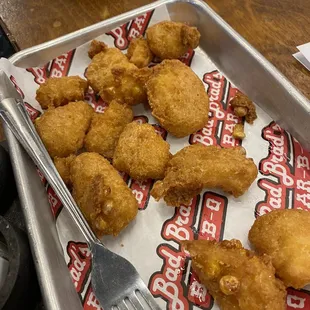 Corn fritters - delicious