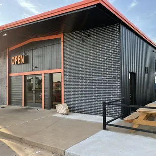 Outside so you know how to spot it from the street!!