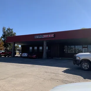 Front of restaurant
