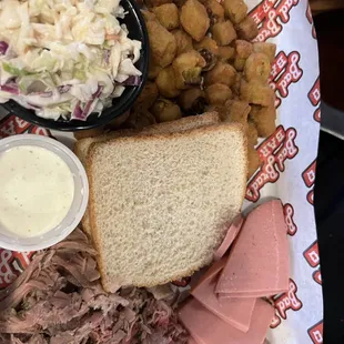 Loved the fried bologna