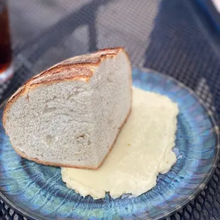 Caragni Rustic Bread w Honey Butter and Salt