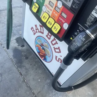 a gas pump