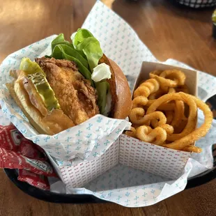 Classic chicken sandwich
