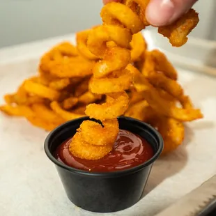Seasoned Curly Fries
