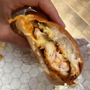 Cheesy CHX Sandwich