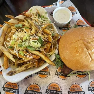 Truffle Parmesan Fries &amp; Bistro Burger*