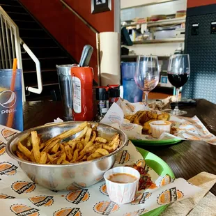 oysters and mussels, food